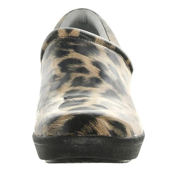 GIANI BERNINI CAVVELL Women's Comfort Memory Foam Clogs Leopard Patent - Picture 4 of 7